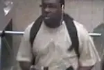 Surveillance footage of the suspect